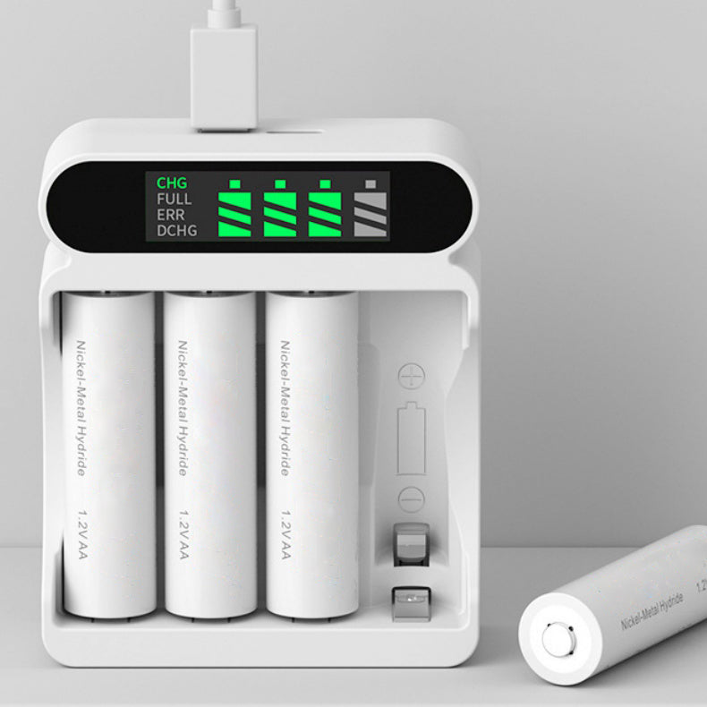 Eco-Friendly Battery Charger and Storage Case