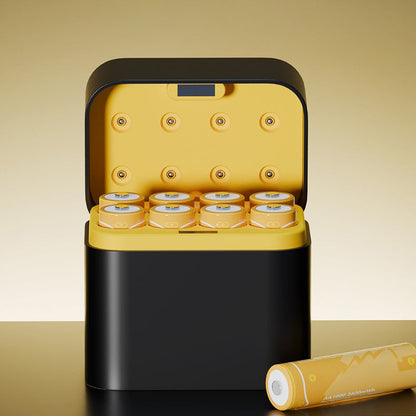 Eco-Friendly Battery Charger and Storage Case