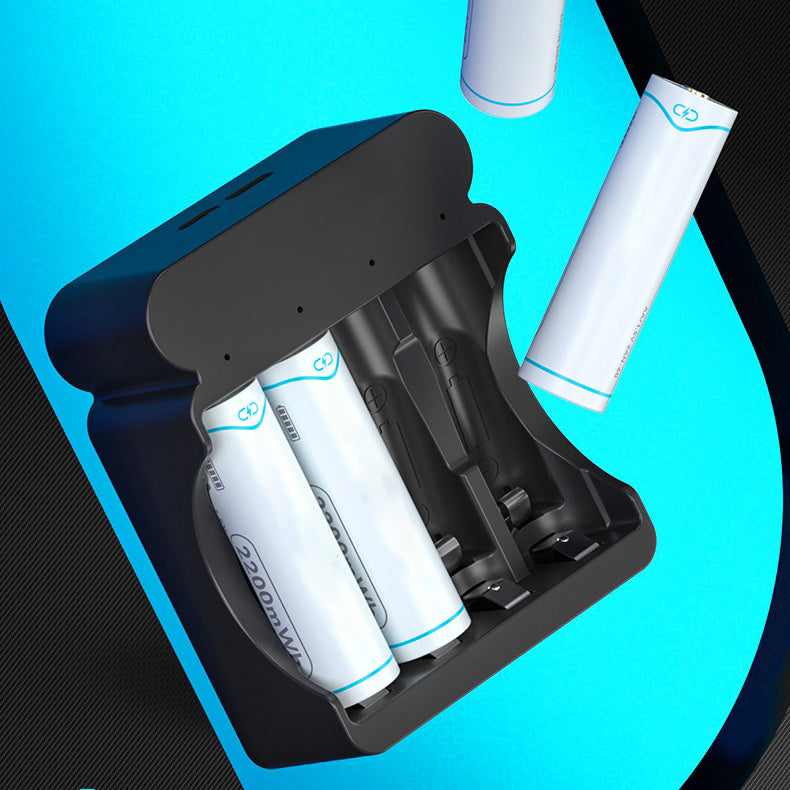 Eco-Friendly Battery Charger and Storage Case