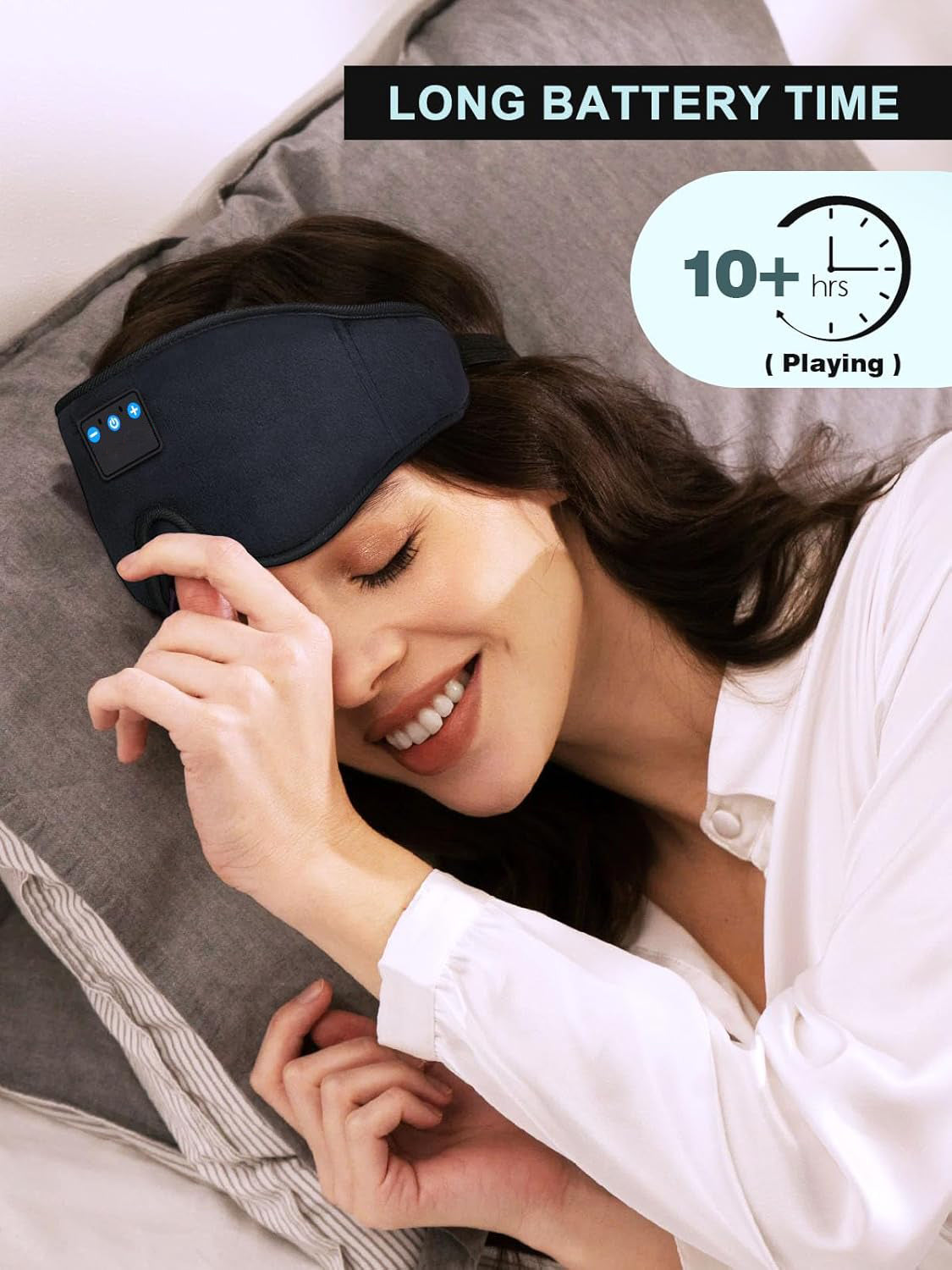 Bluetooth Sleep Mask with Headphones