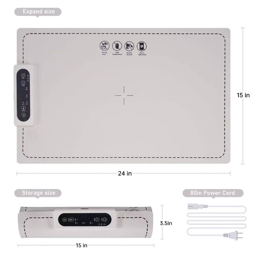 Multi-Function Graphene Food Warming Mat